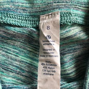 Lululemon Athletics Green Leggings size 8